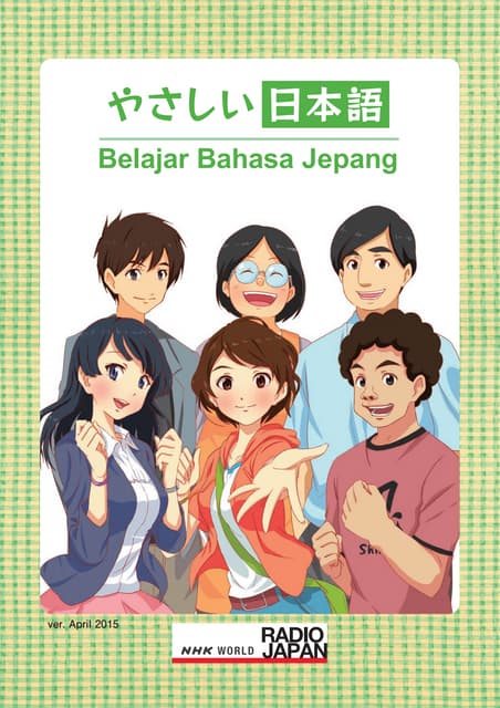 Belajar Bahasa Jepang